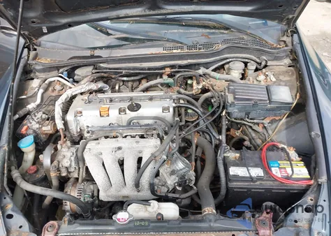 2003 Honda Accord 2.4 Lx из США, поврежденный, VIN 1HGCM55343A142904